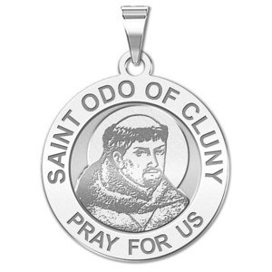 Saint Odo of Cluny Religious Medal  EXCLUSIVE 