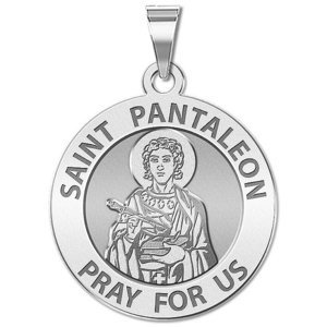 Saint Pantaleon Religious Medal  EXCLUSIVE 