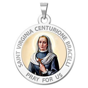 Saint Virginia Centurione Bracelli Religious Color Medals