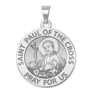Saint Paul of the Cross Religious Medal  EXCLUSIVE 