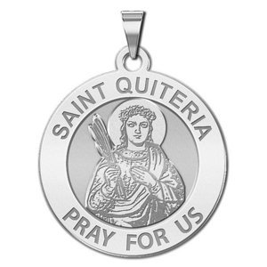Saint Quiteria Religious Medal  EXCLUSIVE 