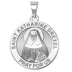 Saint Katharine Drexel Religious Medal   EXCLUSIVE 