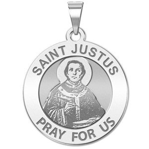 Saint Justus Religious Medal   EXCLUSIVE 