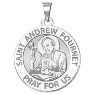 Saint Andrew Fournet Round Medal  EXCLUSIVE 