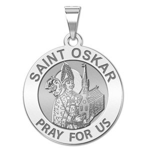 Saint Oskar Religious Medal  EXCLUSIVE 