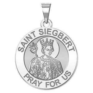 Saint Siegbert Religious Medal  EXCLUSIVE 