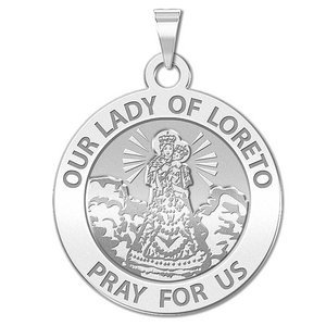 Our Lady of Loreto Religious Medal   EXCLUSIVE 