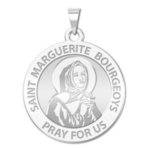 Saint Marguerite Bourgeoys Religious Medal  EXCLUSIVE 