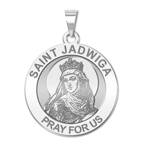 Saint Jadwiga Religious Medal    EXCLUSIVE 