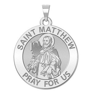 Saint Matthew Religious Medal  EXCLUSIVE 