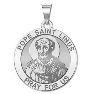 Pope Saint Linus Religious Medal  EXCLUSIVE 
