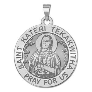 Saint Kateri Tekakwitha Religious Medal   EXCLUSIVE 