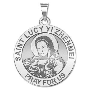 Saint Lucy Religious Medal  EXCLUSIVE 