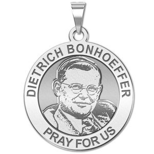 Dietrich Bonhoeffer Round Religious Medal  EXCLUSIVE 