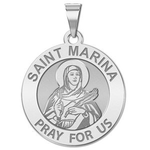 Saint Marina Religious Medal  EXCLUSIVE 