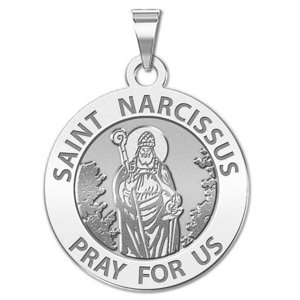 Saint Narcissus Religious Medal   EXCLUSIVE 