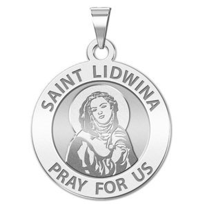 Saint Lidwina Religious Medal  EXCLUSIVE 