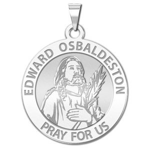 Edward Osbaldeston Round Religious Medal  EXCLUSIVE 