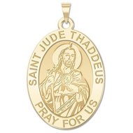 Saint Jude OVAL Medal  