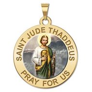 Saint Jude Religious Medal Color EXCLUSIVE