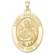 Saint Augustine of Hippo Medal "EXCLUSIVE"