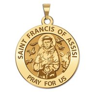 Saint Francis of Assisi Religious Medal EXCLUSIVE