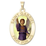 Saint Gabriel OVAL Medal  