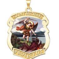 Saint Michael Badge 