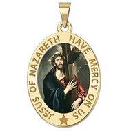 Jesus of Nazareth - OVAL Medal  