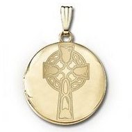 14k Yellow Gold Round 