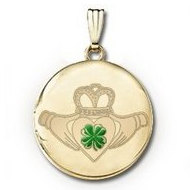 14k Yellow Gold Round 