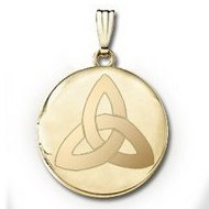 14k Yellow Gold Round 