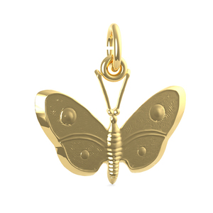 Spotted Wings Butterfly Charm