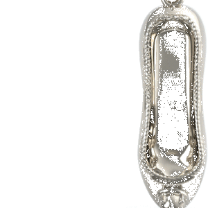 Ballet Slipper with Pearl Charm 8284 