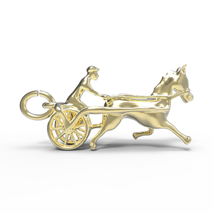 Horse Trotter Charm