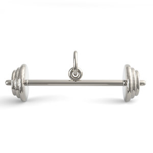 Barbell Charm 3325 