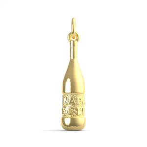 Napa Valley Wine Bottle Charm 2962 
