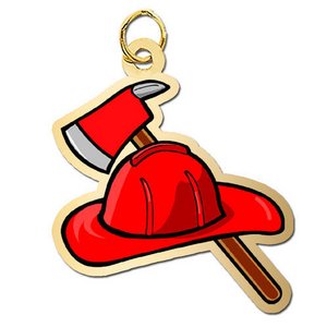 Firehat and Axe Charm