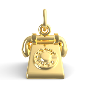 Rotary Phone Charm