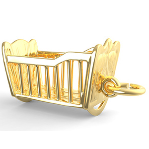 Baby Cradle Charm