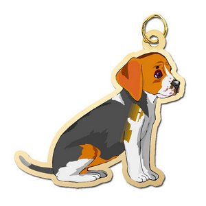 Dog   Beagle Charm