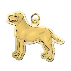 Dog    Yellow Labrador Retriever Charm