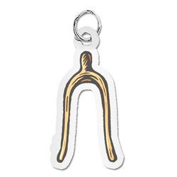 Wishbone Charm