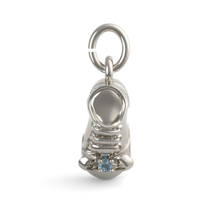 September Baby Bootie Charm