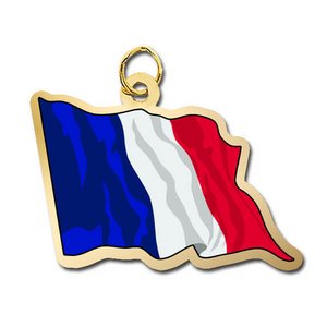 France Flag Charm