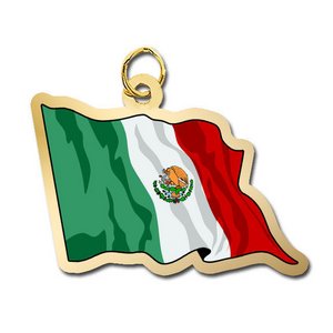 Mexico Flag Charm