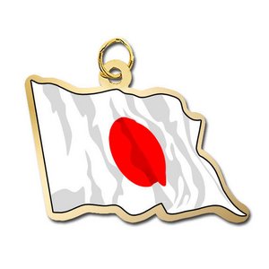 Japan Flag Charm