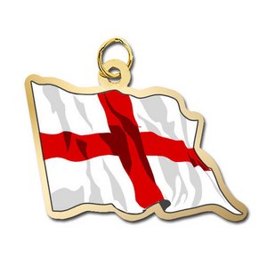 England Flag Charm
