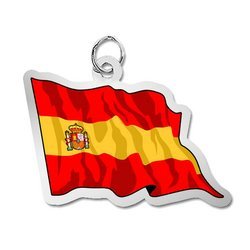 Spain Flag Charm