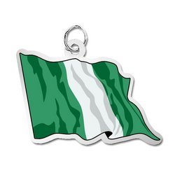 Nigeria Flag Charm